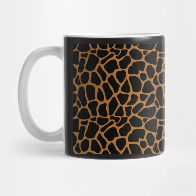 Modern Animal Skin Pattern Giraffe by Lemonflowerlove